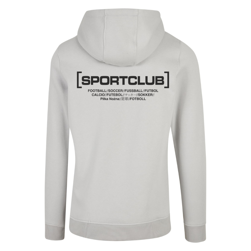 Hoody Sportclub Football light asphalt
