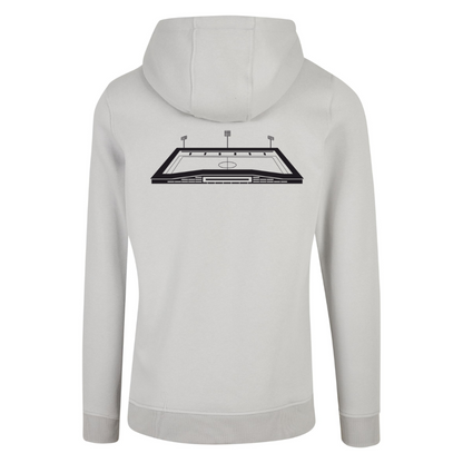 Hoody Sportclub Arena light asphalt