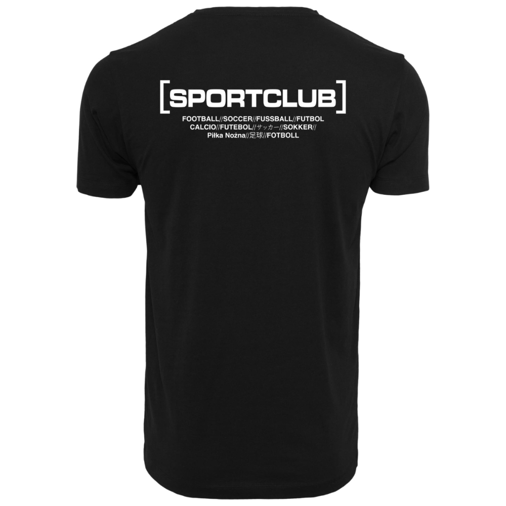T-Shirt Sportclub Football schwarz