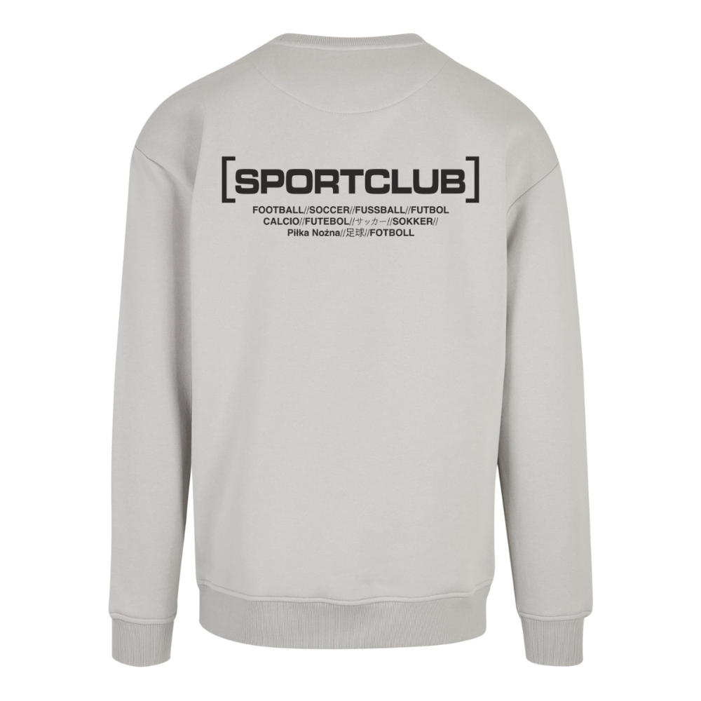 Sweatshirt Sportclub Football light asphalt