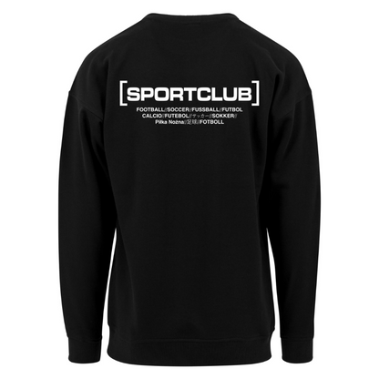 Sweatshirt Sportclub Football schwarz