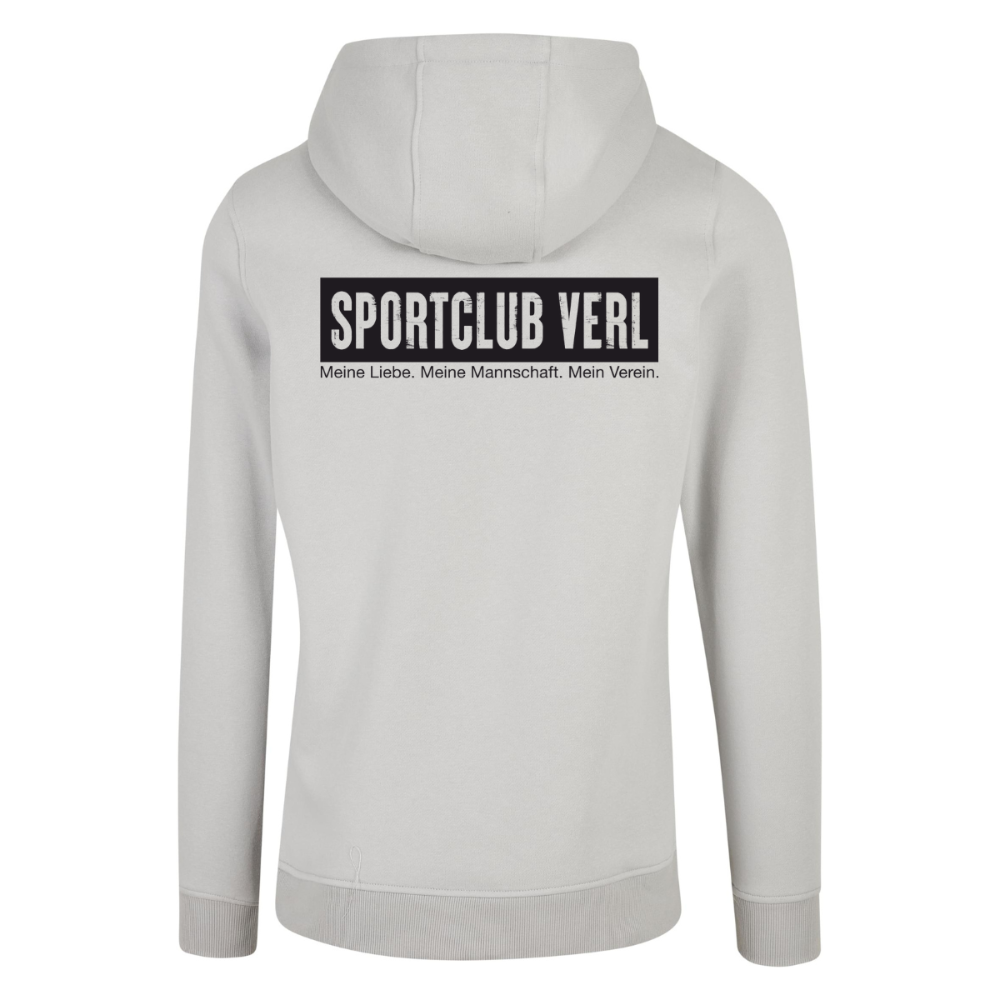 Hoody Meine Liebe.. light asphalt