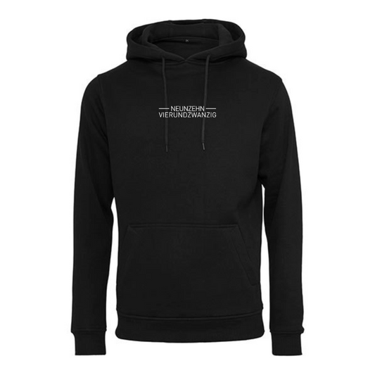 Hoody neunzehnvierundzwanzig schwarz