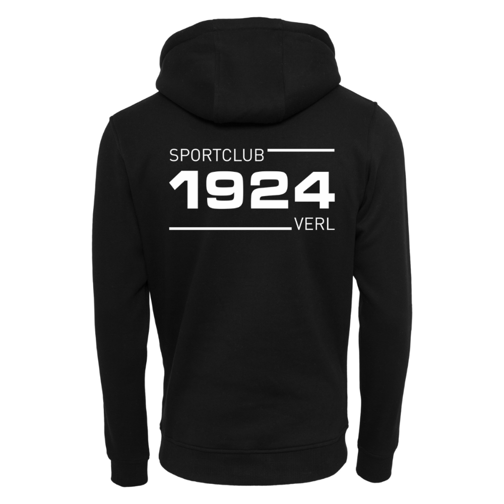 Hoody neunzehnvierundzwanzig schwarz