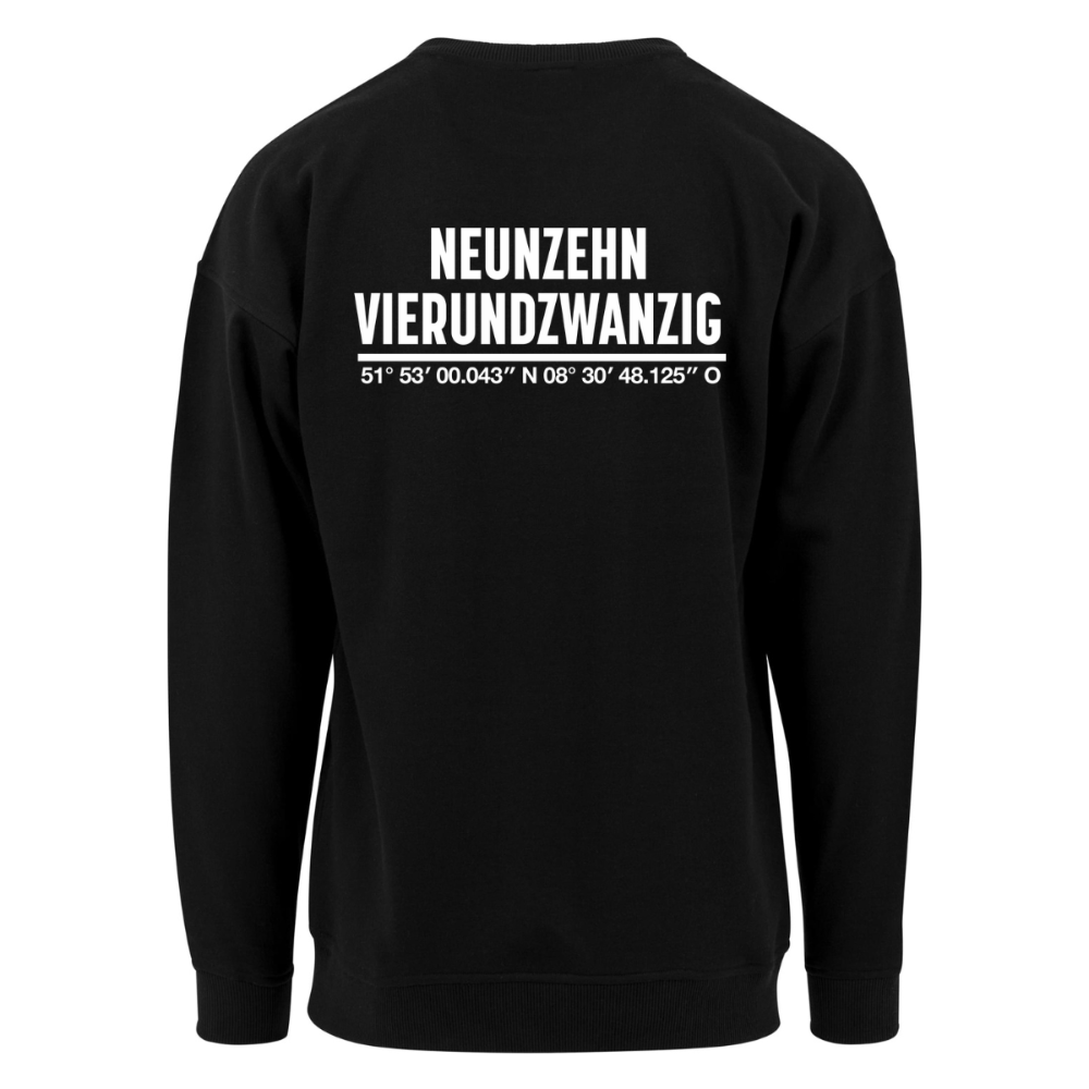 Sweatshirt Koordinaten schwarz