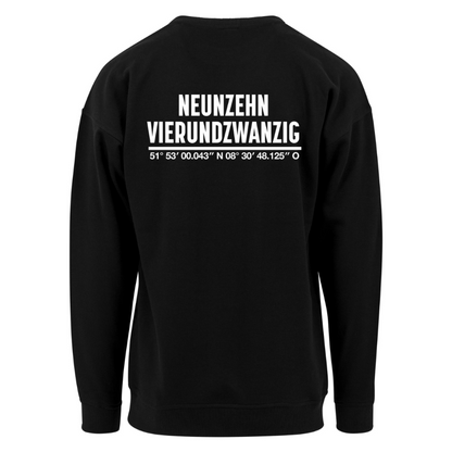 Sweatshirt Koordinaten schwarz
