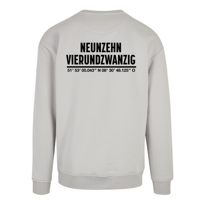 Sweatshirt Koordinaten light asphalt