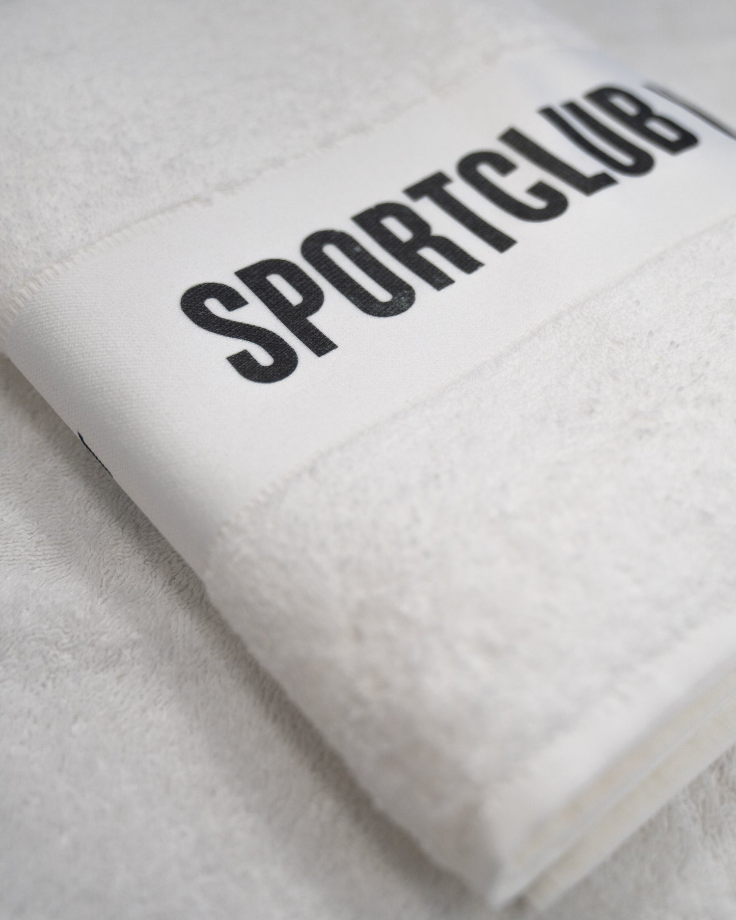 Badetuch Sportclub Verl weiß