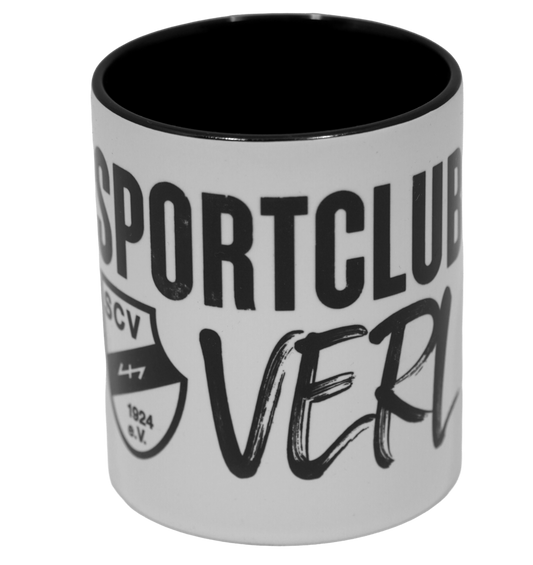 Sportclub Verl Tasse weiß/schwarz