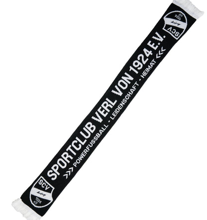 Sportclub Verl Schal schwarz