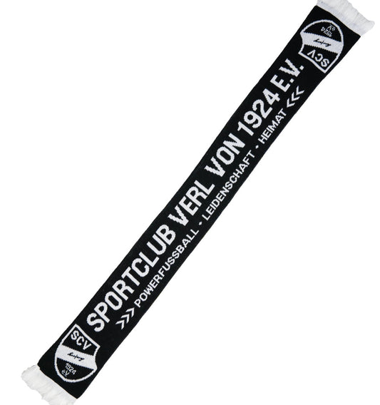 Sportclub Verl Schal schwarz
